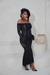 AMALFI DRESS - NOIR