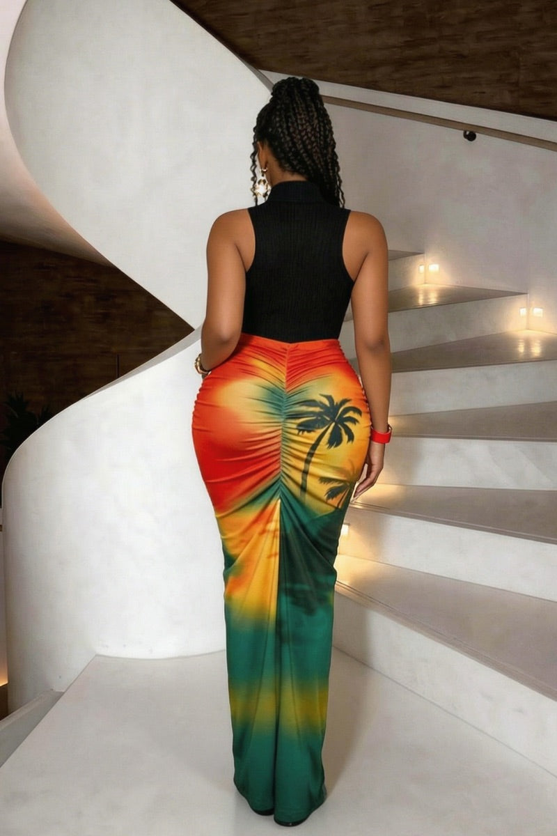 TROPIC MUSE MAXI DRESS