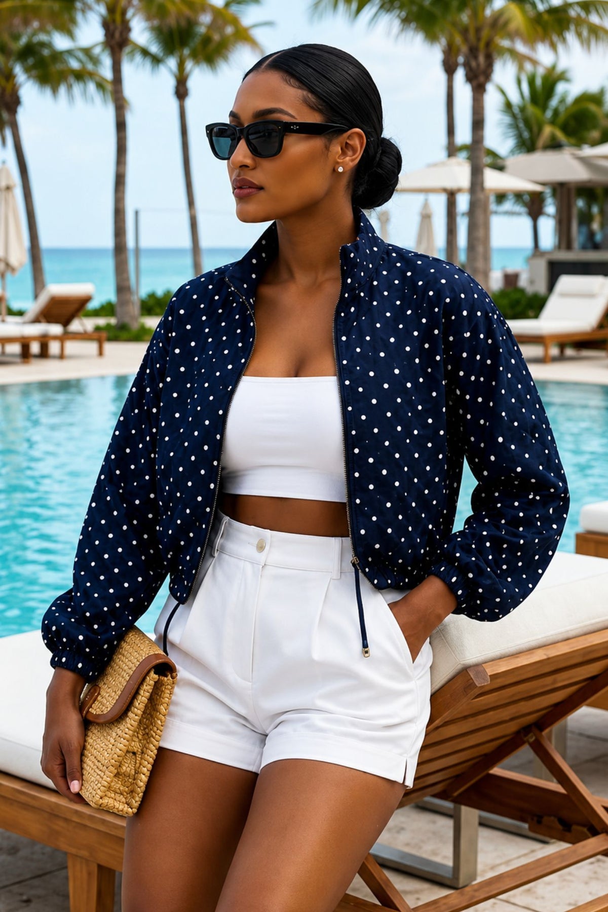THE MONACO POIS JACKET BLACK