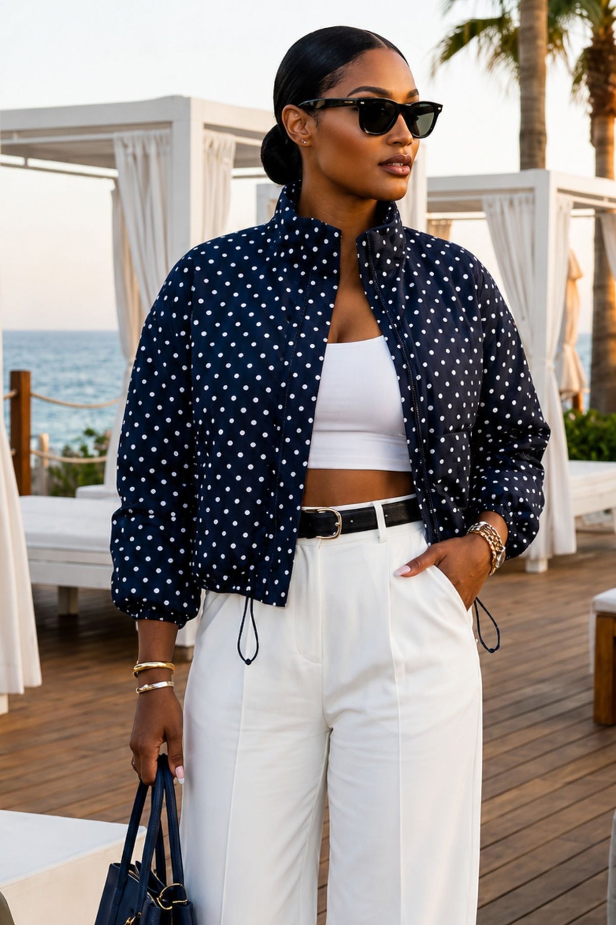 THE MONACO POIS JACKET BLACK